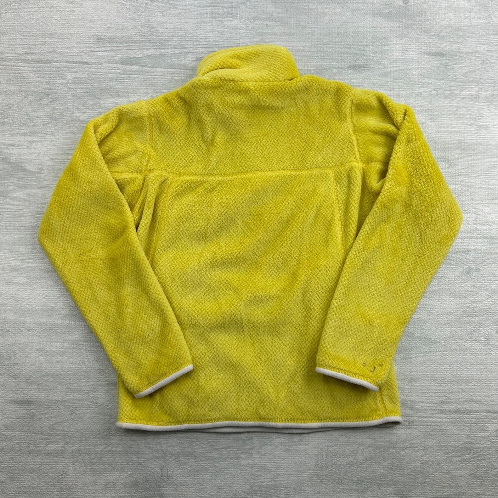 Patagonia Re-Tool Snap-T Jacket Womens Small Yellow Synchilla STY25442SP14 - Picture 5 of 8